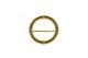 14k Art Deco Black Enamel Patterned Circle Pin/brooch Yellow Gold 92
