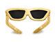 14k Yellow Gold Sunglasses With Black Enamel Toe Ring
