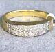 18k Yellow Gold Princess Care-cut Diamond Mystery-set Vintage Dome Band Ring 6.5