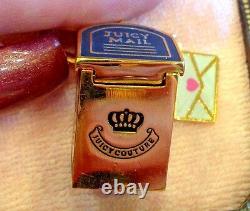 2007 Juicy Couture Love Letter Mailbox Charm Rare Retired Vhtf! Tagged Box