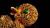 An 18ct Gold Kutchinsky Enamelled Duck Brooch