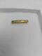Antique 14k Gold Seed Pearl Black Enamel Bar Pin