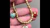 Antique Mid Victorian Gold Bracelet With Enamelled Heart Lockets Circa 1845