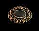 Antique Victorian Mourning Brooch, 9ct Gold, Black Enamel And Seed Pearl
