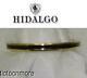 Authentic Hidalgo 18k Gold & Black Enamel Eternity Stackable Band Guard Ring
