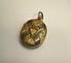C. 1900 Antique 15 Karat (15k) Gold Oval Locket With Black Enamel