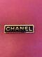 Chanel Gold And Black Colour Enamel And Metal Genuine Vintage Brooch Pin Badge