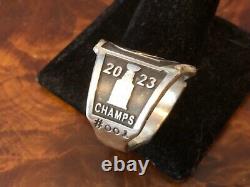GOLDEN KNIGHTS 2023 CHAMP ring sterling silver USA