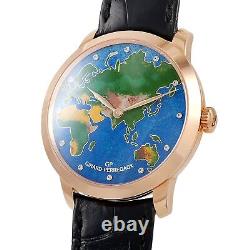 Girard Perregaux 1966 The World Limited Edition Cloisonné Enamel Dial Watch 4