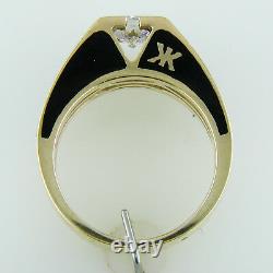 Korloff Yasmine Black Enamel Radiant Diamond. 62 Carat Ring 18K Yellow Gold