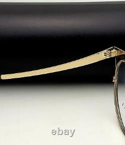 New BVLGARI Eyeglasses 2186 2018 53-17 140 Gold & Black Frames with Enamel Decor