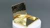 Superb Van Cleef Arpels 18k Gold Black Enamel Art Deco Cigarette Case 44083 09102022