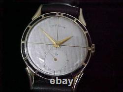 Vintage Man's Lord Elgin Clubman With Enamel Bezel In Fine Condition Serviced