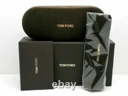 Authentique Tom Ford Ft 5574 B 001 En Émail Noir / Brillant Or Rose Lunettes